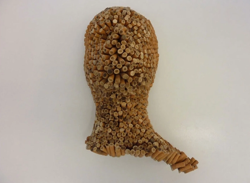 Untitled (Wall Piece Head #2)