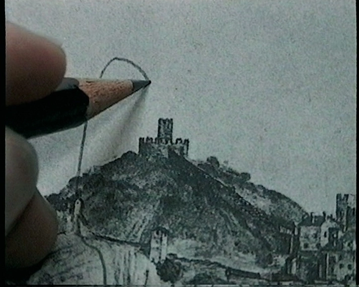 Desenho no Desenho de Dürer