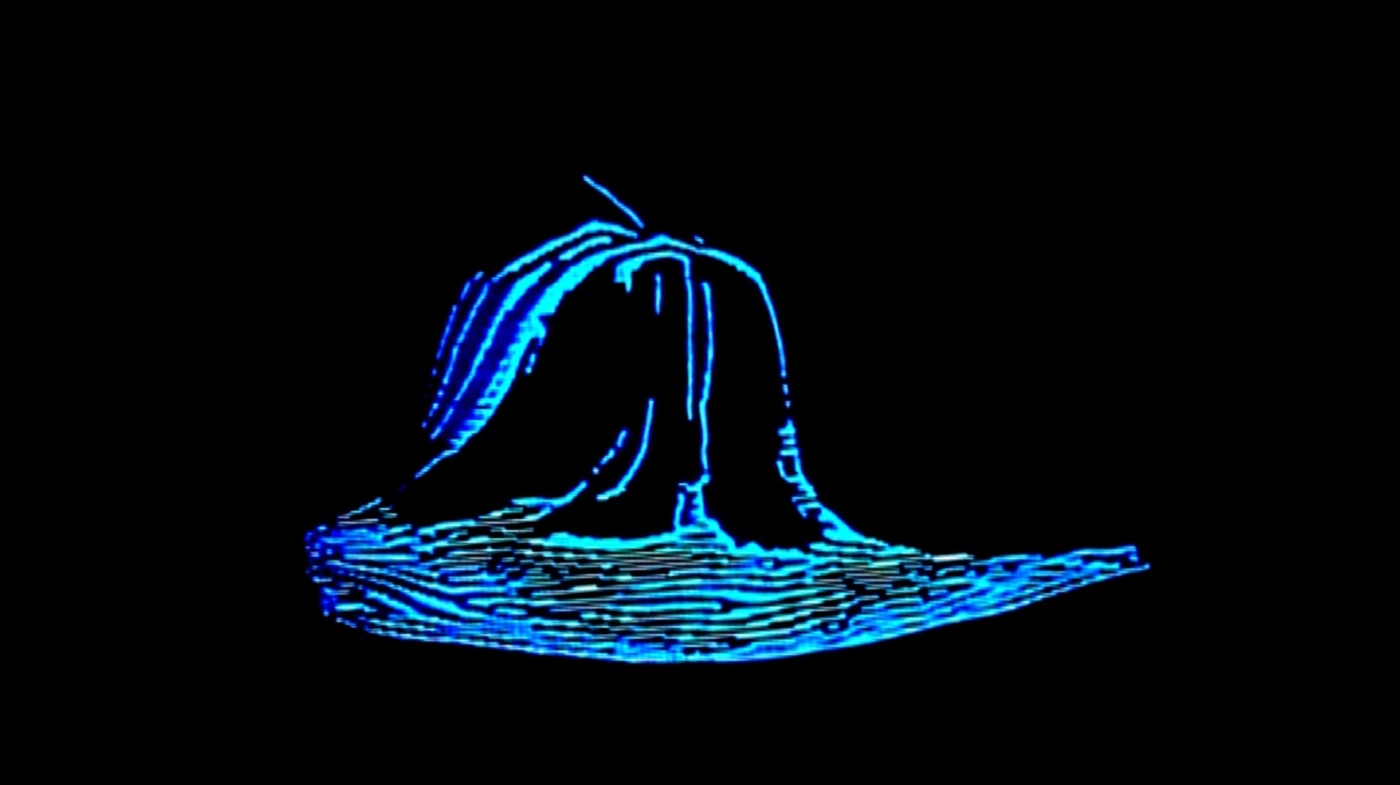 Feedback III (da série Blue motion video)
