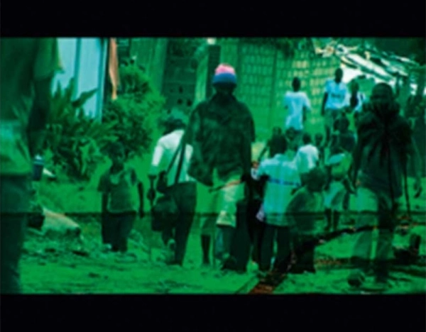 Between Moment (Red, Green, Black)