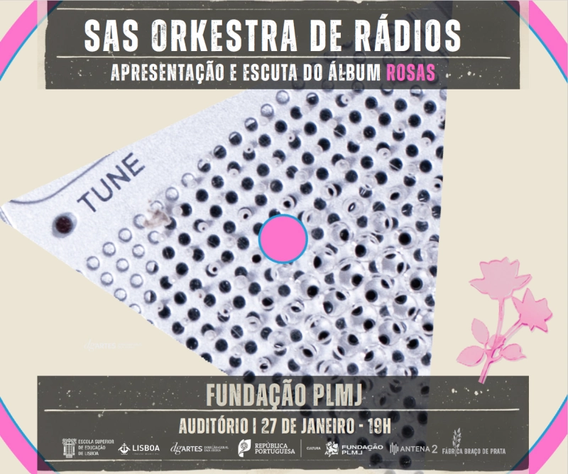 Lançamento do álbum ROSAS do coletivo SAS Orkestra de Rádios
